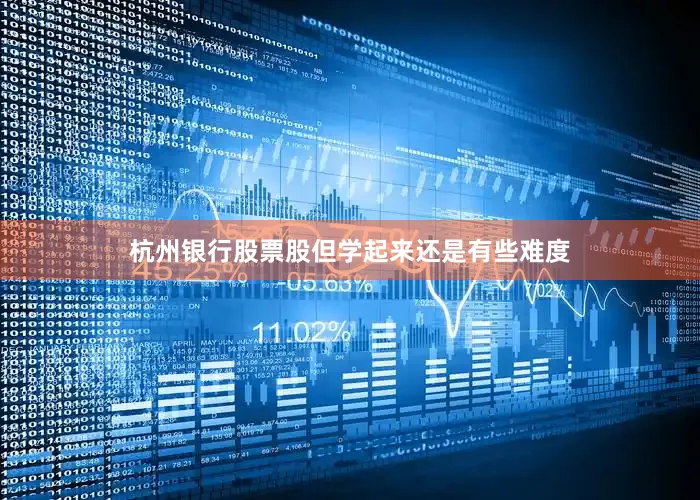 杭州银行股票股但学起来还是有些难度